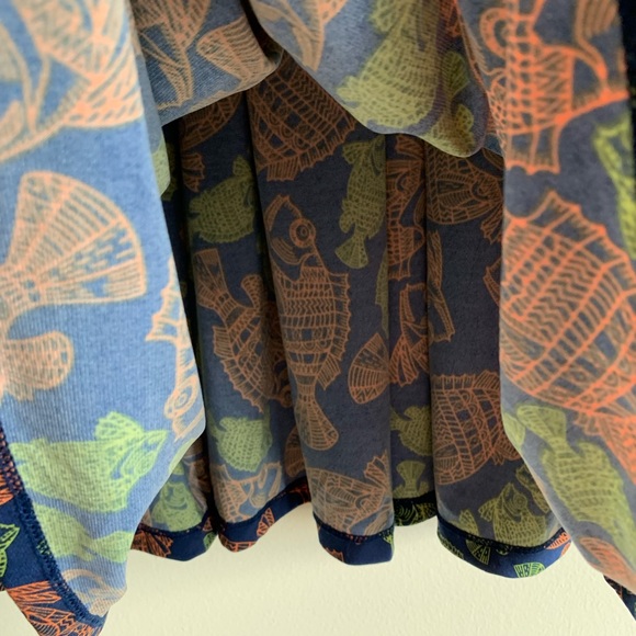 Lularoe Madison skirt fish size small - Picture 6 of 6